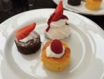 Trio of desserts