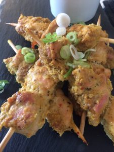Chicken Satay Skewers